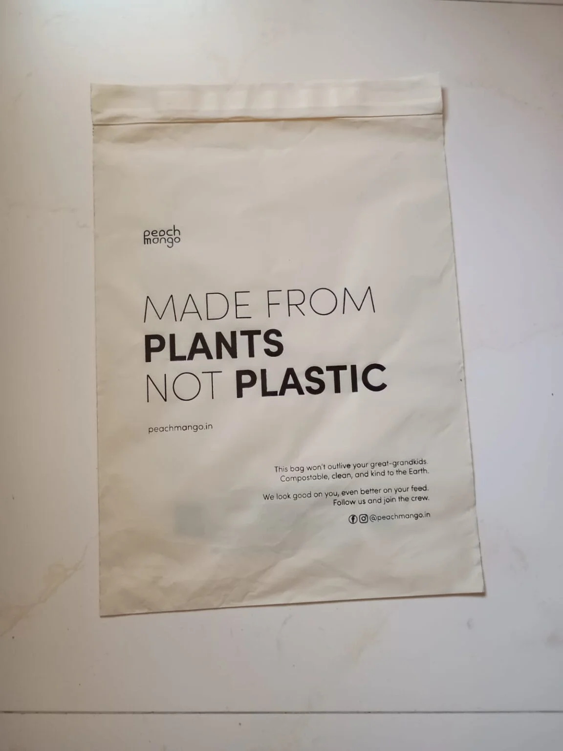 Compostable Courier Bag image 1